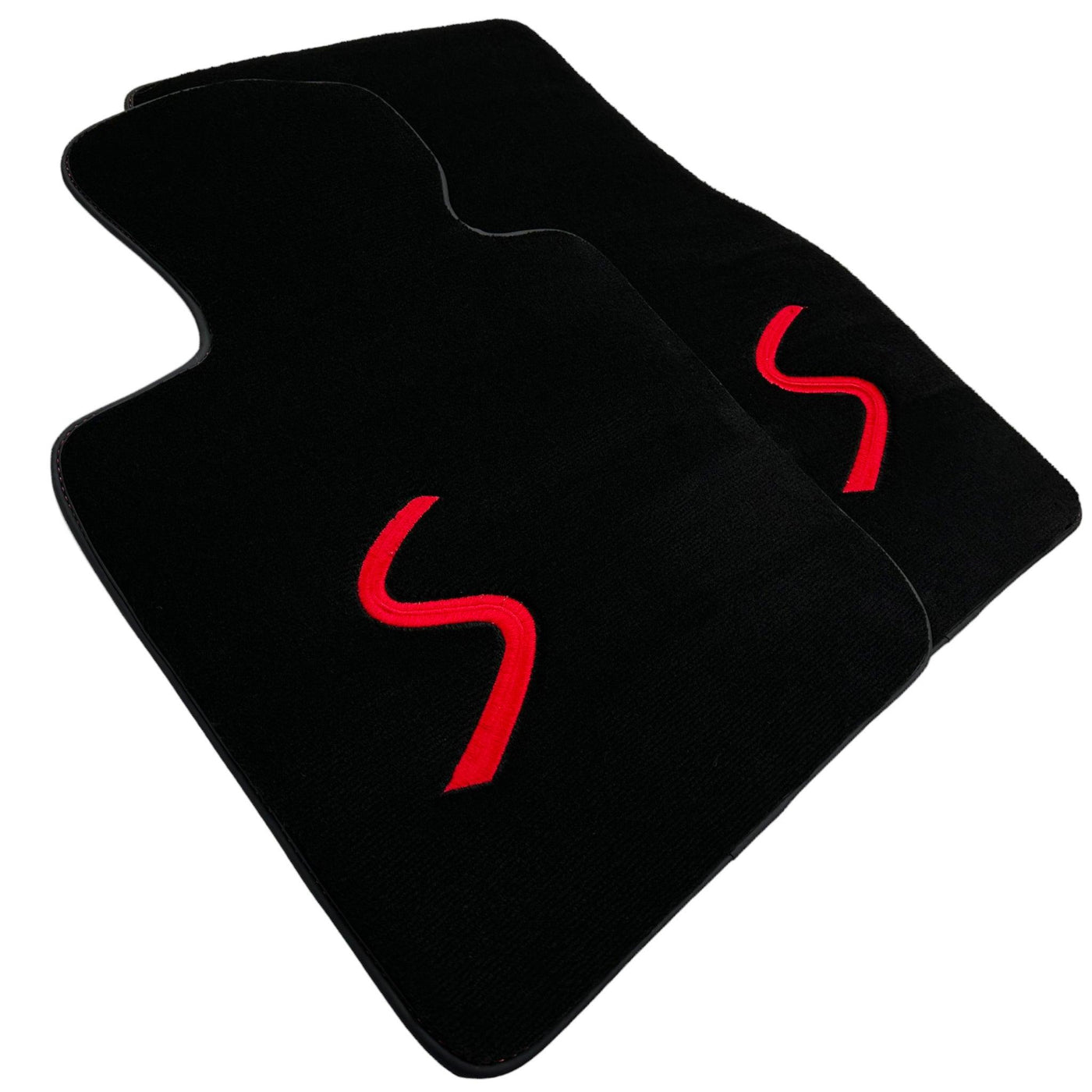 Black Floor Mats for Mini Cabrio R52 Convertible (2004-2009) - AutoWin