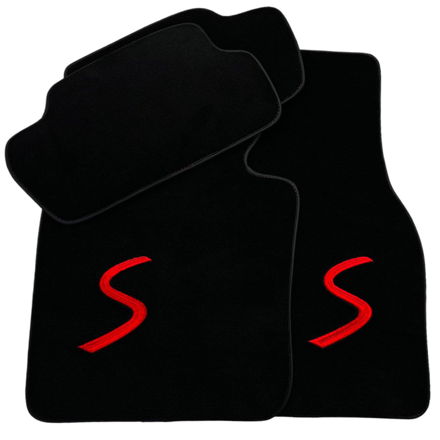 Black Floor Mats for Mini Clubman F54 (2015-2019) - AutoWin