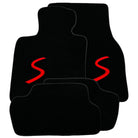 Black Floor Mats for Mini Cooper / One R53 (2001-2007) Cooper S - AutoWin