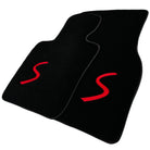 Black Floor Mats for Mini Cooper / One R53 (2001-2007) Cooper S - AutoWin
