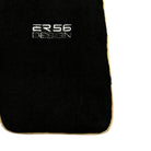 Black Floor Mats For Mitsubishi Pajero III (2000-2004) ER56 Design - AutoWin