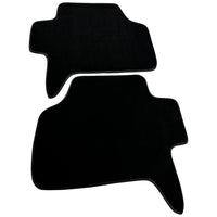 Black Floor Mats For Mitsubishi Pajero Sport (2009-2015) - AutoWin