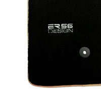 Black Floor Mats For Mitsubishi Pajero V80 (2006-2011) ER56 Design - AutoWin