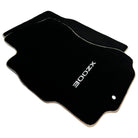 Black Floor Mats For Nissan 300ZX (1990-2000) Beige Trim - AutoWin