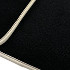 Black Floor Mats for Nissan Patrol (1988-1998) | Beige Trim - AutoWin