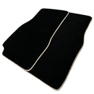 Black Floor Mats for Nissan Patrol (1988-1998) | Beige Trim - AutoWin