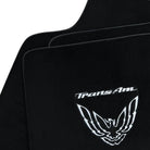 Black Floor Mats for Pontiac FireBird (1970-1981) with Trans Am Logo - AutoWin