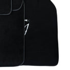 Black Floor Mats for Pontiac FireBird (1993-2002) with Trans Am Logo - AutoWin