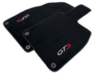 Black Floor Mats for Porsche 718 Cayman GTS (2017-2023) - AutoWin