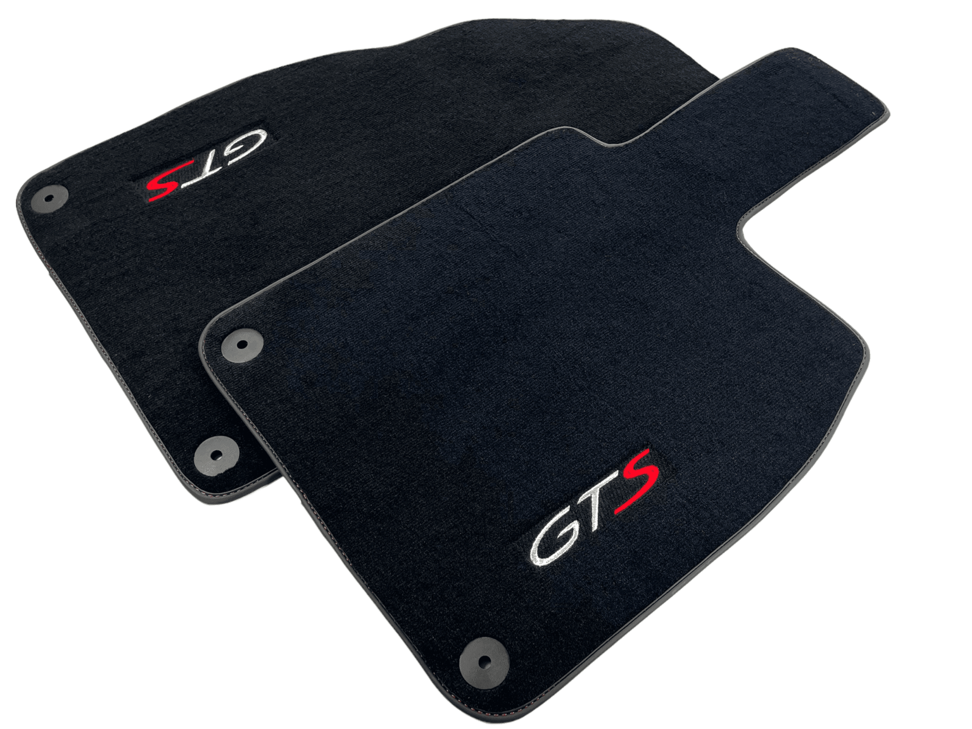 Black Floor Mats for Porsche 981 Boxster (2013-2016) - AutoWin