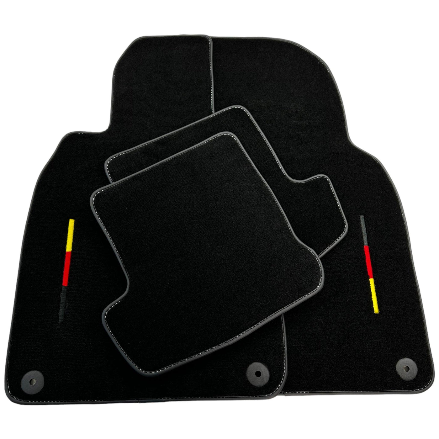 Black Floor Mats for Porsche Macan (2014-2023) - AutoWin