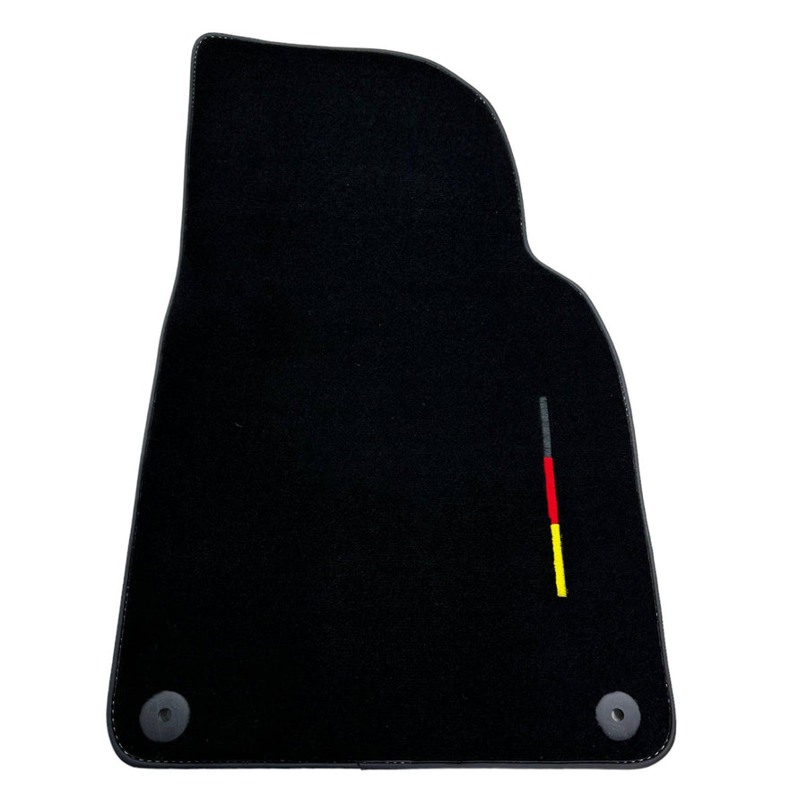 Black Floor Mats for Porsche Panamera (2009-2016) - AutoWin