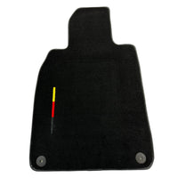Black Floor Mats for Porsche Taycan (2019-2023) - AutoWin