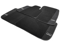 Black Floor Mats For Rolls Royce Black Badge Cullinan - AutoWin