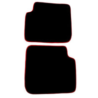 Black Floor Mats for Toyota Camry (1997-2001) with Red Trim - AutoWin