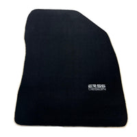 Black Floor Mats For Toyota Corolla E15 (2007-2014) ER56 Design - AutoWin