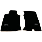Black Floor Mats For Toyota Land Cruiser 120 (2002-2009) Beige Trim | ER56 Design - AutoWin