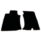 Black Floor Mats For Toyota Land Cruiser 120 (2002-2009) | Beige Trim - AutoWin