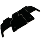 Black Floor Mats For Toyota Land Cruiser 150 (2009-2022) | Beige Trim - AutoWin