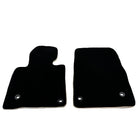 Black Floor Mats For Toyota Land Cruiser 150 (2009-2022) | Beige Trim - AutoWin