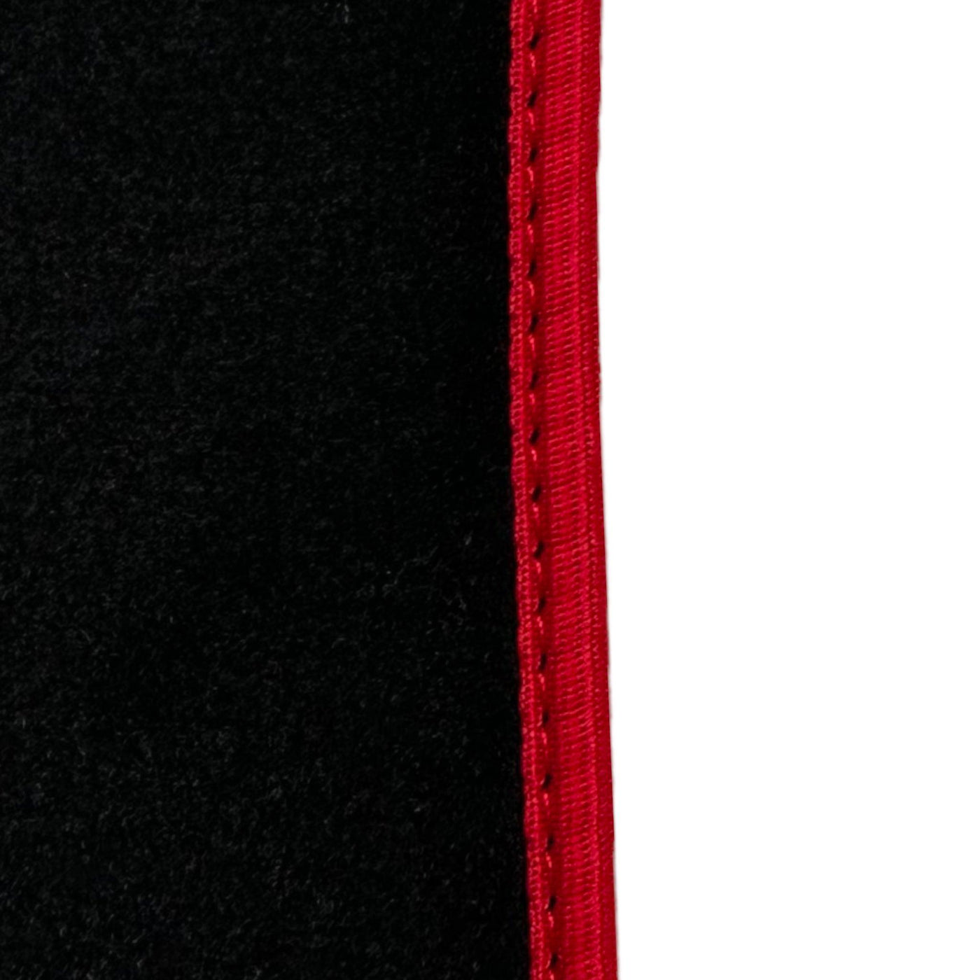 Black Floor Mats For Toyota Land Cruiser 150 (2009-2022) Red Trim | ER56 Design - AutoWin