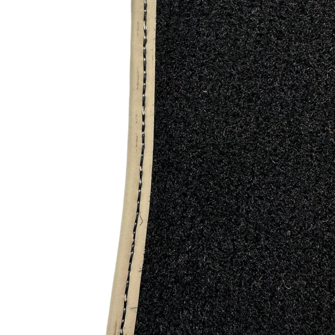 Black Floor Mats For Toyota Land Cruiser 90 (1997-2003) Beige Trim | ER56 Design - AutoWin