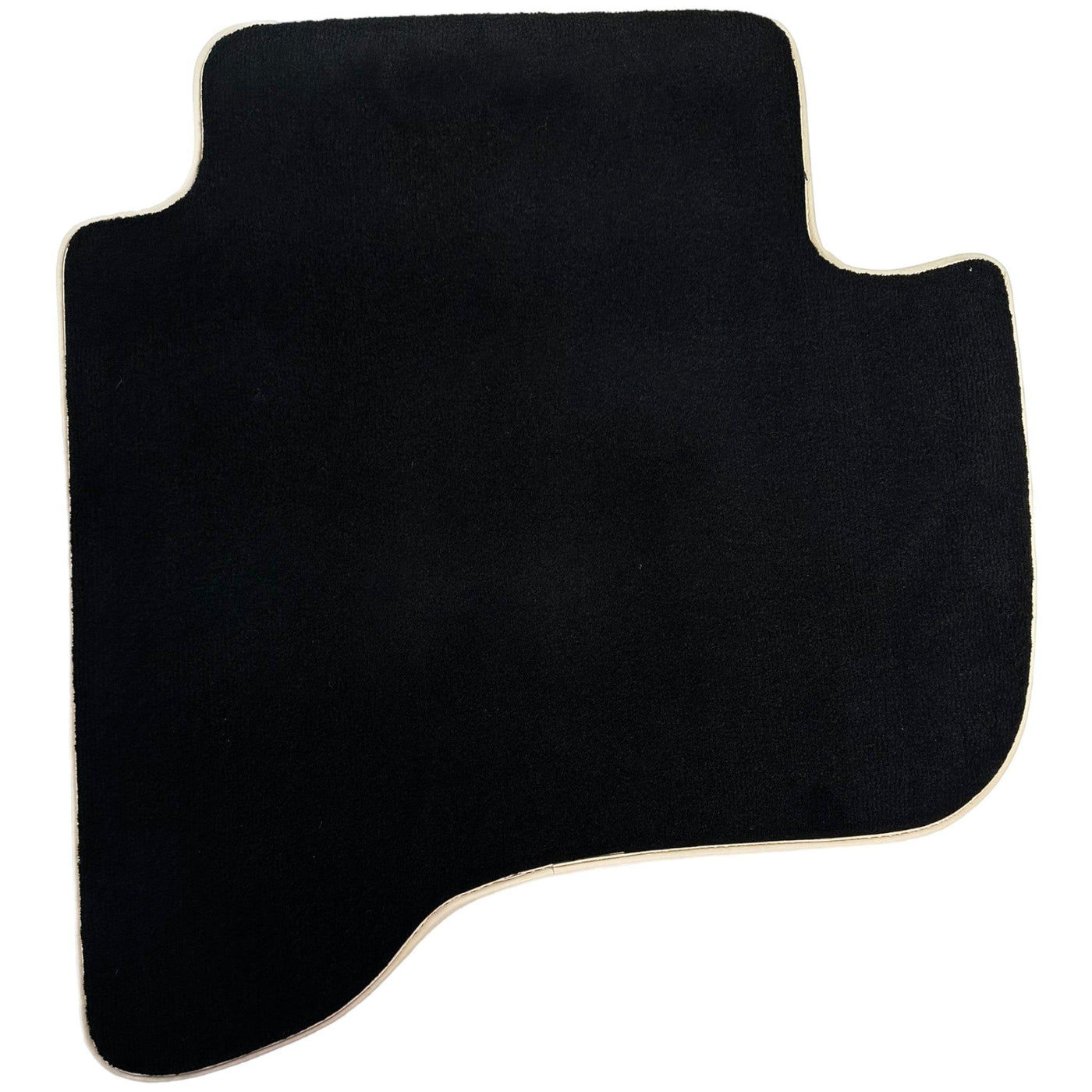 Black Floor Mats For Toyota Land Cruiser 90 (1997-2003) | Beige Trim - AutoWin
