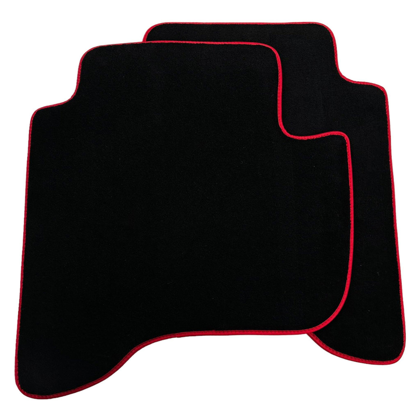 Black Floor Mats For Toyota Land Cruiser 90 (1997-2003) Red Trim | ER56 Design - AutoWin