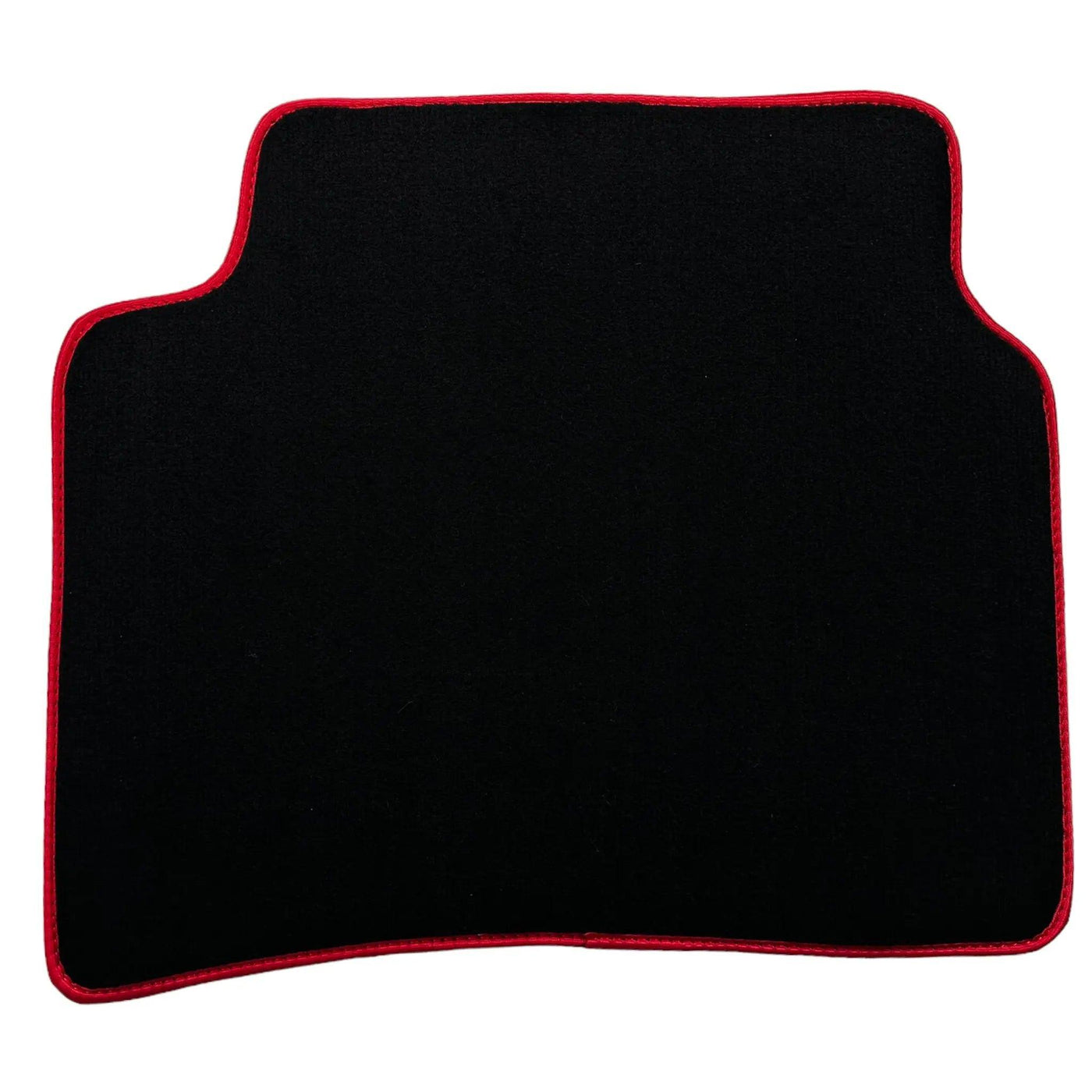 Black Floor Mats for Toyota Prius (2016-2021) ER56 Design with Red Trim - AutoWin