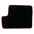 Black Floor Mats For Toyota RAV4 (2000-2003) ER56 Design with Red Trim - AutoWin