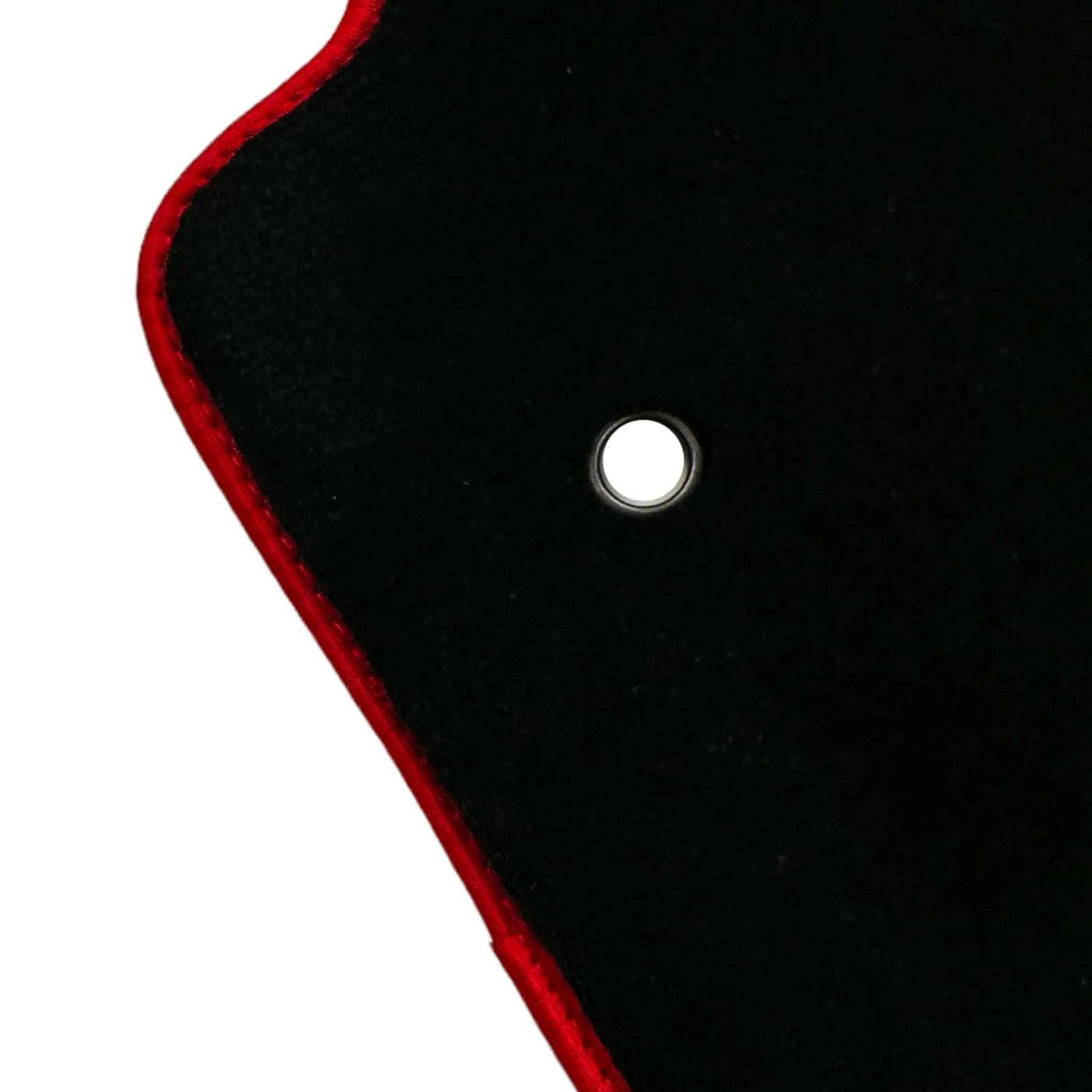 Black Floor Mats For Toyota RAV4 (2000-2003) ER56 Design with Red Trim - AutoWin