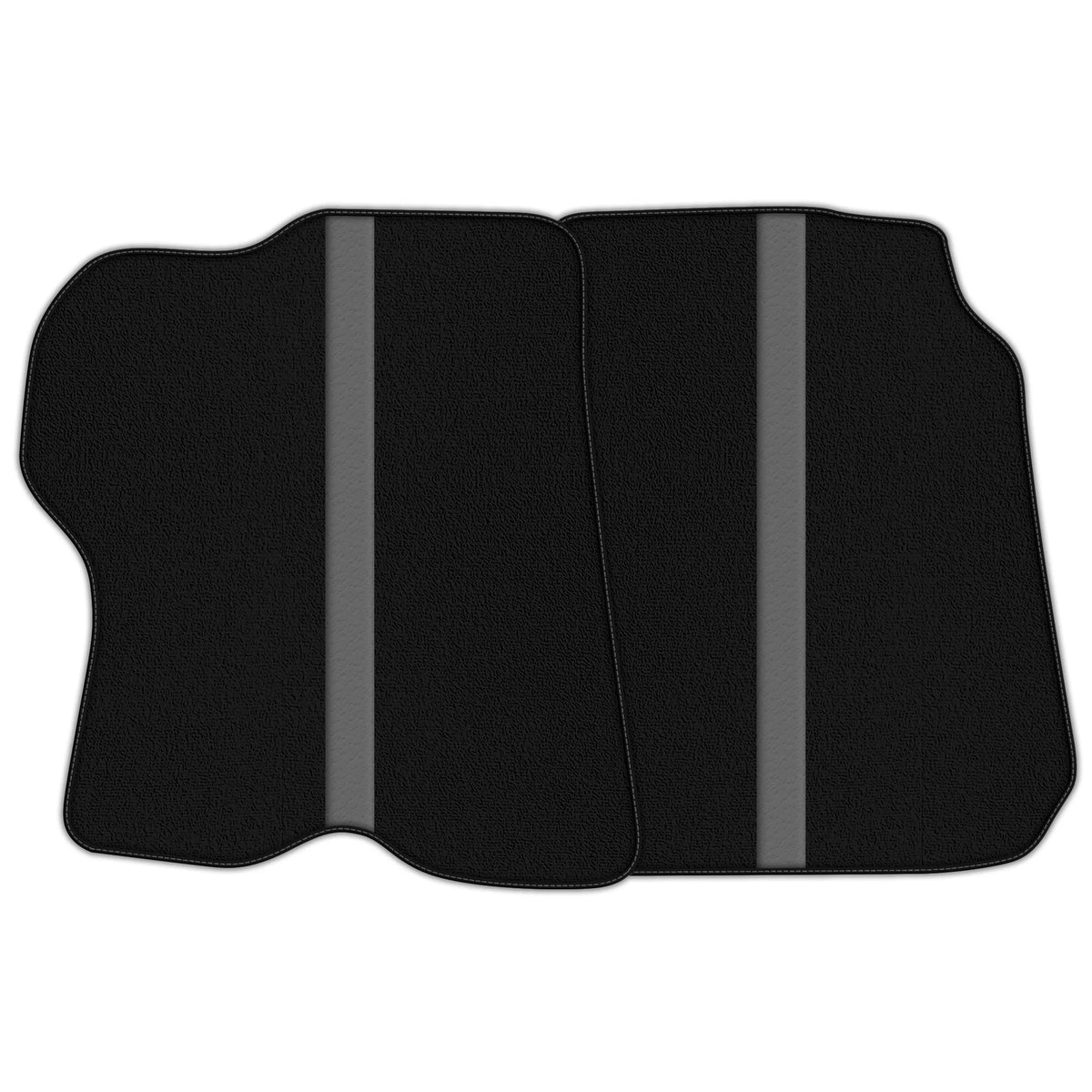 Black Floor Mats with Leather Line for Ferrari GTC4 Lusso (2016-2023) - Various Colors