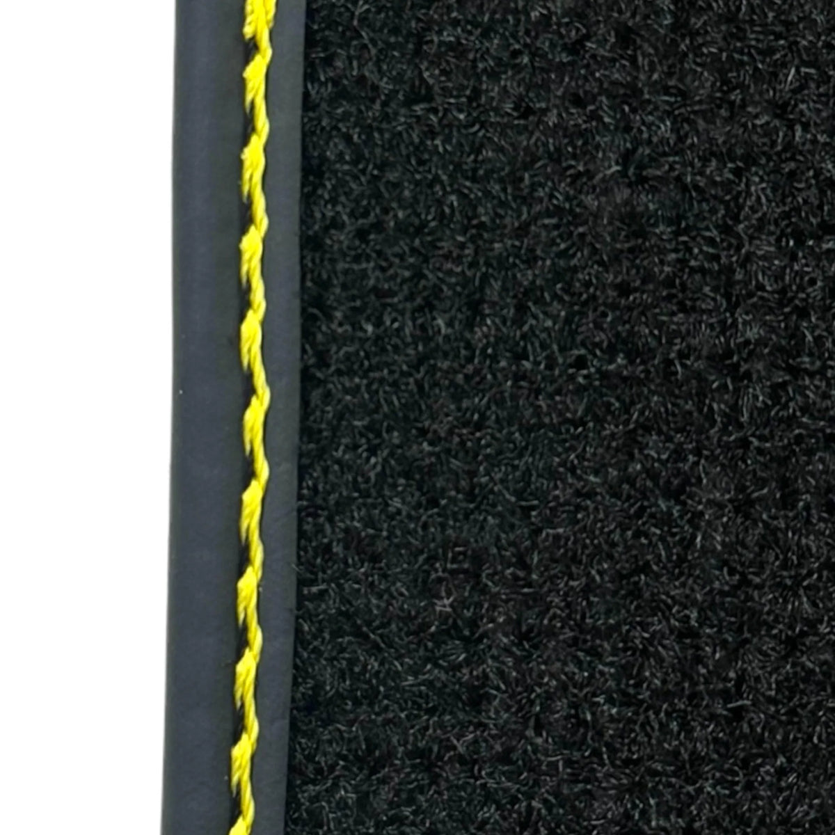Black Leather Floor Mats for Rolls-Royce Ghost Series II (2021-2024) ER56 Design - AutoWin