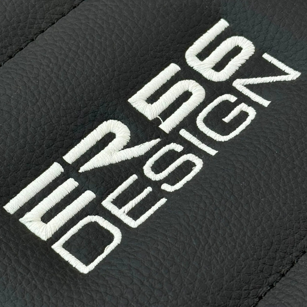 Black Leather Floor Mats for Rolls Royce Ghost Series II (2021-2024) ER56 Design - AutoWin