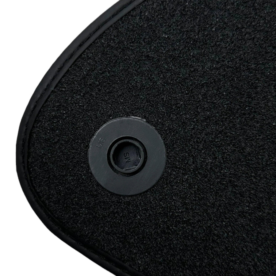 Black Luxury Floor Mats For Mercedes Benz GLS-Class X167 Maybach (2020-2023) | ER56 Design