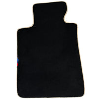 Black Mats For BMW G60 (2023-2026) Sedan | Beige Trim - AutoWin