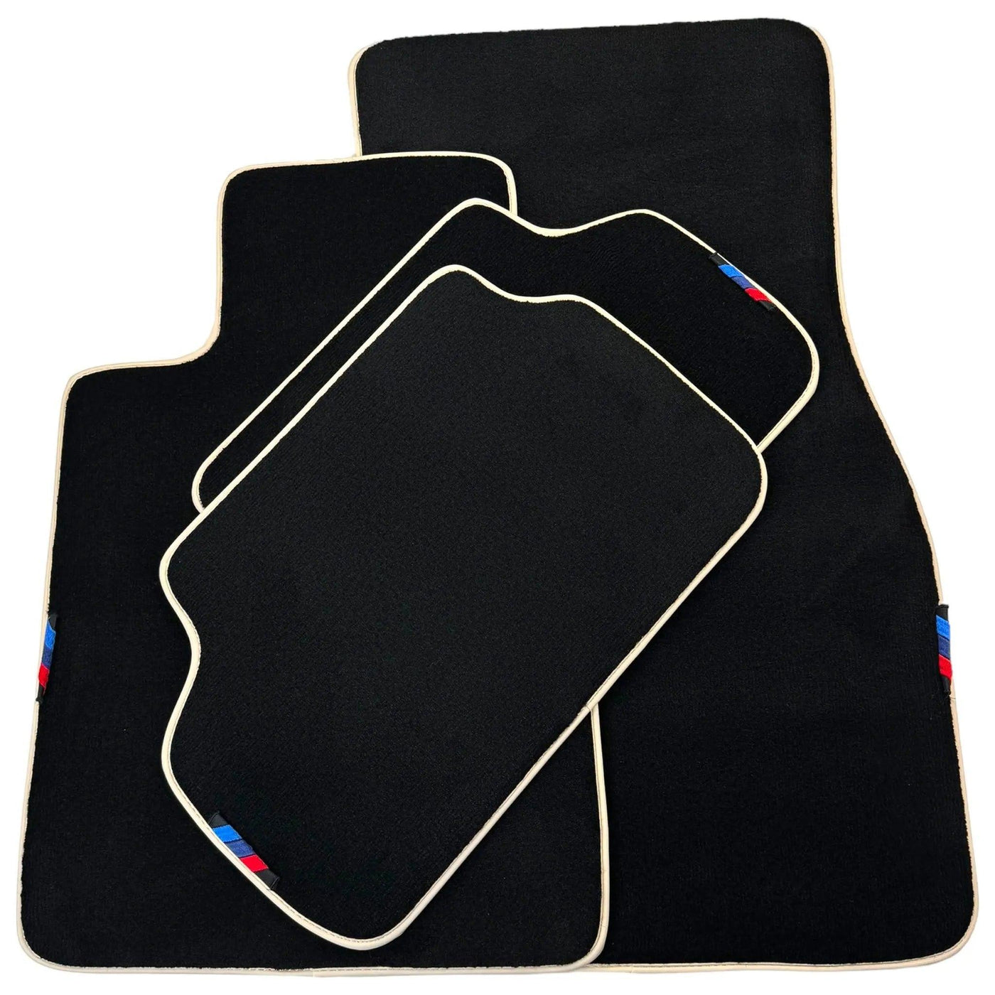 Black Mats For BMW G60 (2023-2026) Sedan | Beige Trim - AutoWin