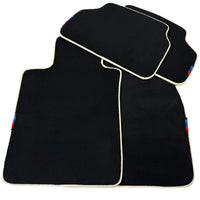 Black Mats For BMW G60 (2023-2026) Sedan | Beige Trim - AutoWin