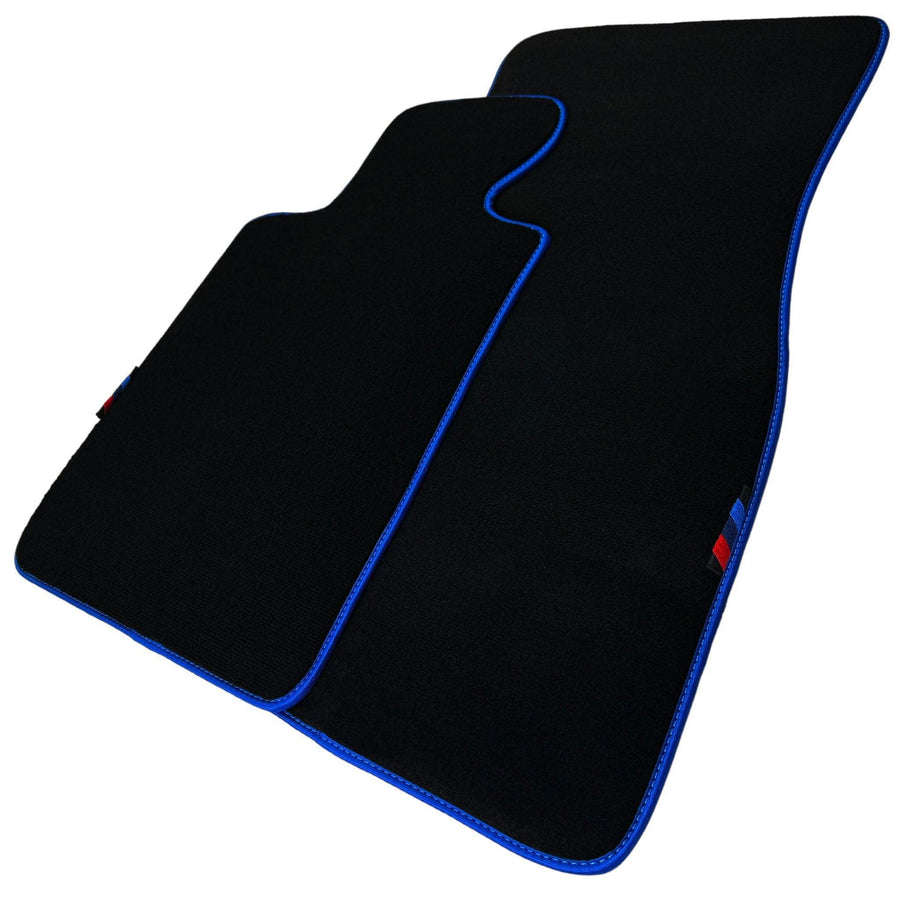 Black Mats For BMW F74 Gran Coupe (2025-2026) | Blue Trim - AutoWin