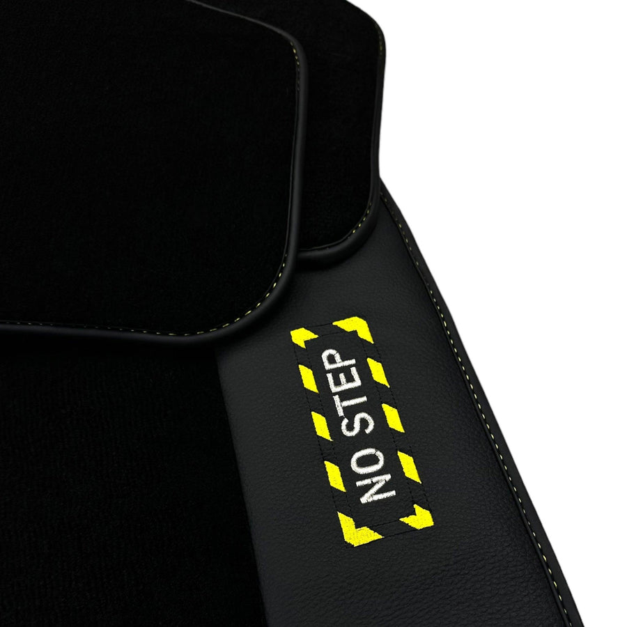 Black Mats For BMW Gran Tourer F46 (2015-2022) 5 Seats | Fighter Jet Edition - AutoWin