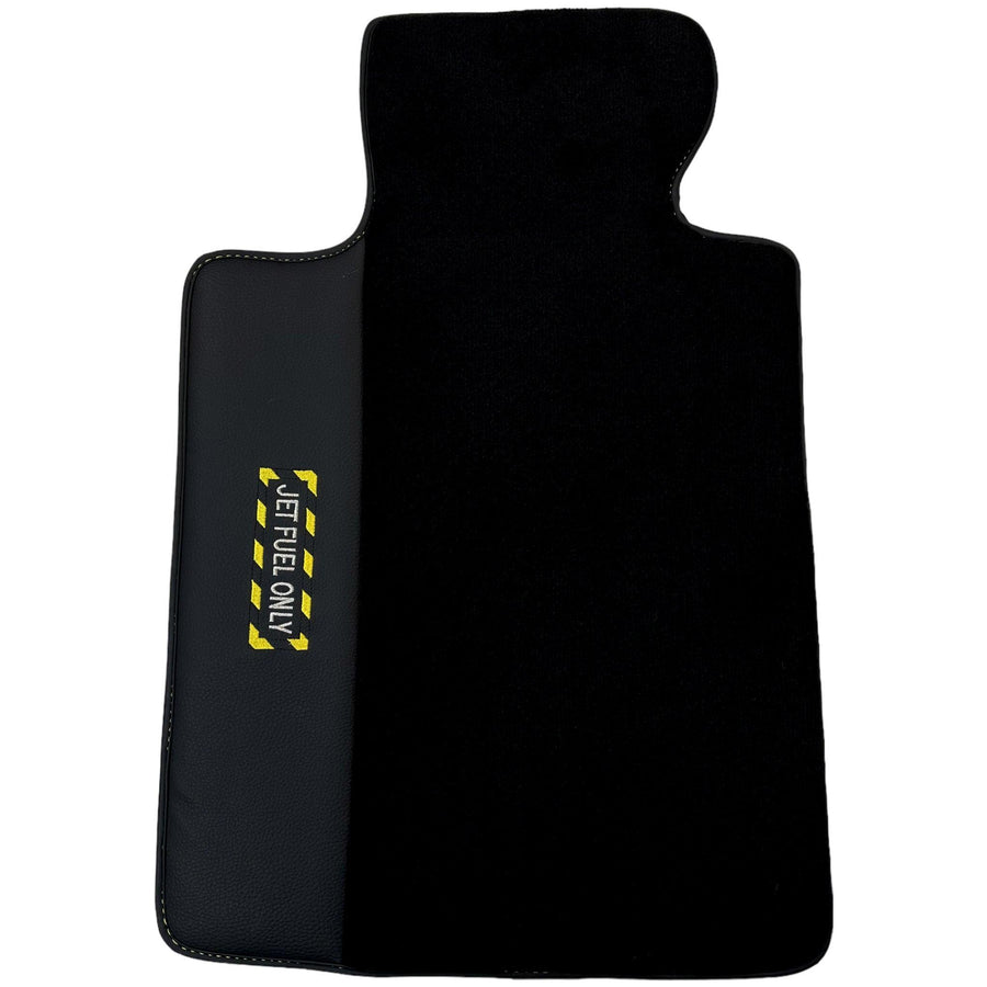 Black Mats For BMW Gran Tourer F46 (2015-2022) 5 Seats | Fighter Jet Edition - AutoWin