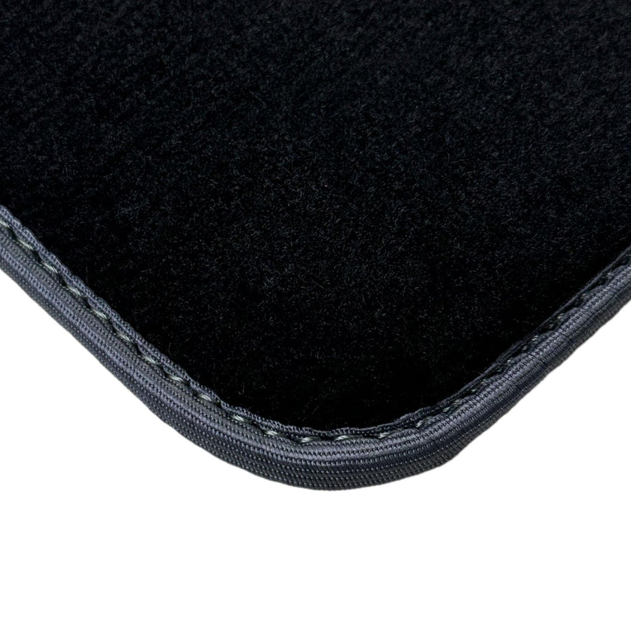 Black Mats For BMW Gran Tourer F46 (2015-2022) 5 Seats | Gray Trim - AutoWin