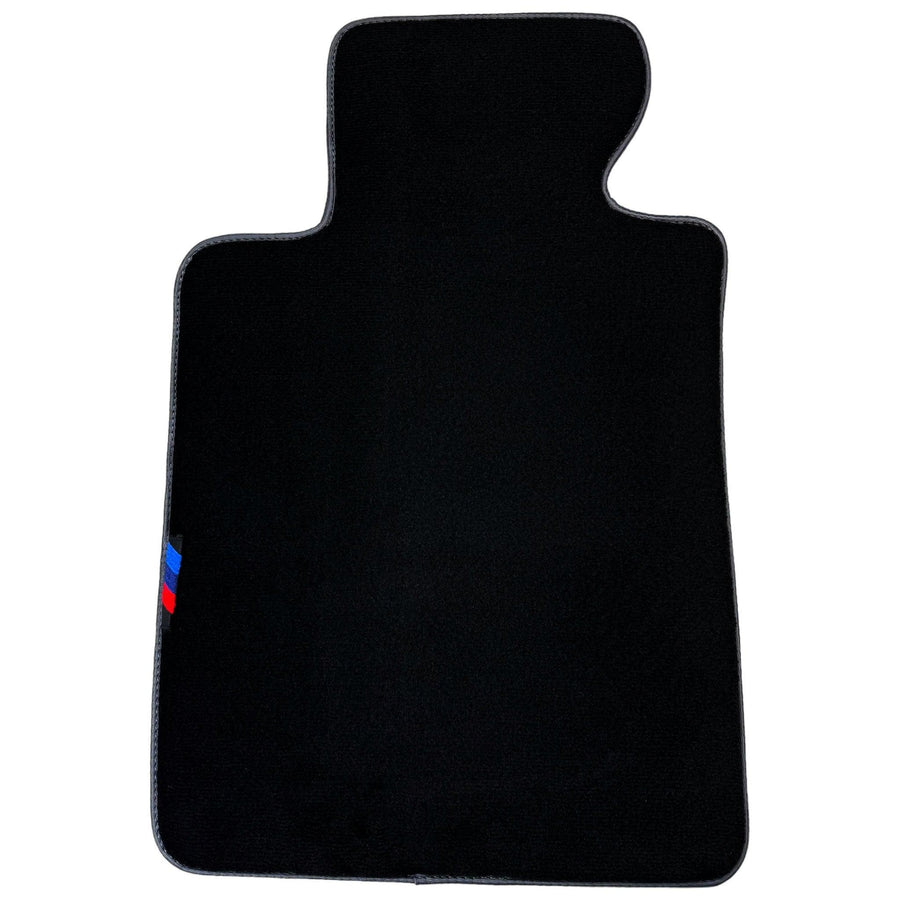 Black Mats For BMW Gran Tourer F46 (2015-2022) 7 Seats | Gray Trim - AutoWin