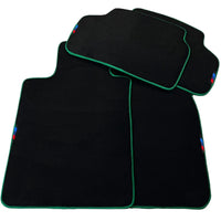 Black Mats For BMW U06 (2022-2026) | Green Trim - AutoWin