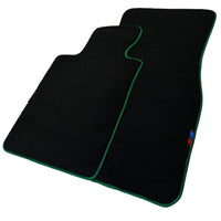 Black Mats For BMW G60 (2023-2026) Sedan | Green Trim - AutoWin