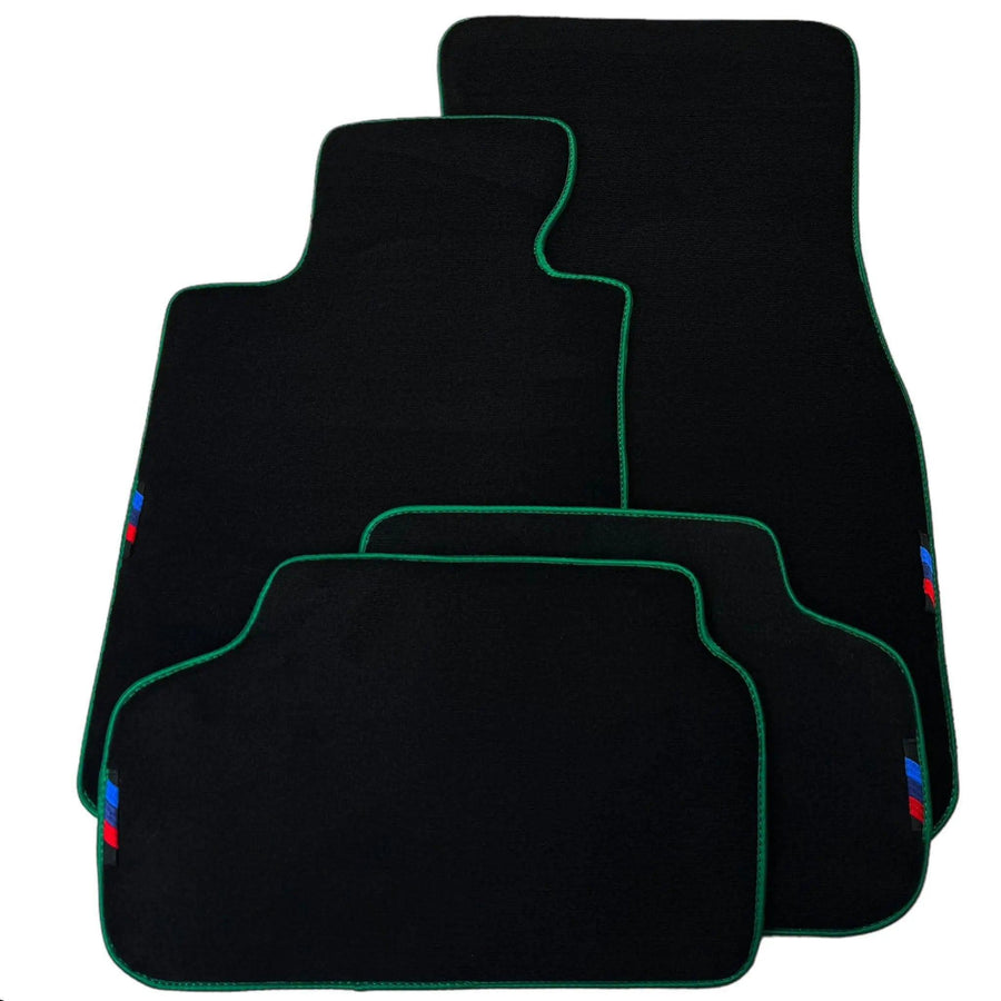 Black Mats For BMW F74 Gran Coupe (2025-2026) | Green Trim - AutoWin