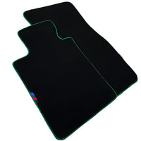 Black Mats For BMW 1 Series F70 | Green Trim - AutoWin