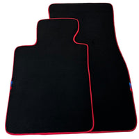 Black Mats For BMW 1 Series F70 | Red Trim - AutoWin