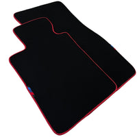 Black Mats For BMW M5 G90 (2023-2026) Sedan | Red Trim - AutoWin