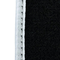 Black Mats For BMW Gran Tourer F46 (2015-2022) 7 Seats | White Trim - AutoWin